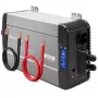 Qoltec Inversor de onda sinusoidal pura com UPS 12V para 230V 3000W/6000W LCD USB USB-C LiFePO4 GEL AGM