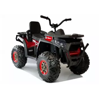 QUAD LOCK Battery Pack XMX607 com luzes LED e MP3 vermelho brilhante
