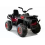 QUAD LOCK Battery Pack XMX607 com luzes LED e MP3 vermelho brilhante