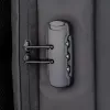 Mochila para portátil QUALO Ultimate Line USB-C 15,6 preta