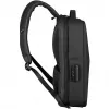 Mochila para portátil QUALO Ultimate Line USB-C 15,6 preta