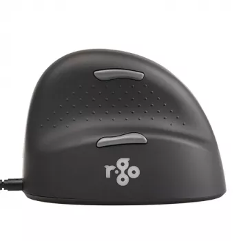 Rato ergonómico R-GO TOOLS HE Break Small, com fios, para destro, preto