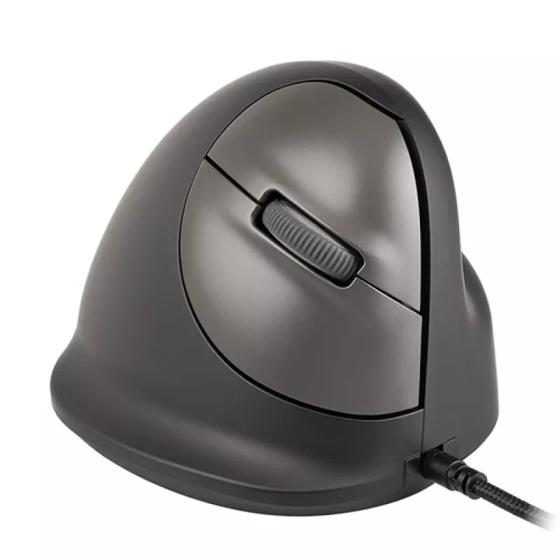 Rato ergonómico R-GO TOOLS HE Break Small, com fios, para destro, preto