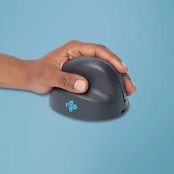 Rato ergonómico R-Go HE Basic, Médio, para canhotos, sem fios Bluetooth