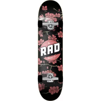 RAD Checker Stripe Complete skateboard 8 preto