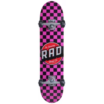 Skateboard RAD Dude Crew Complete 7 Pink