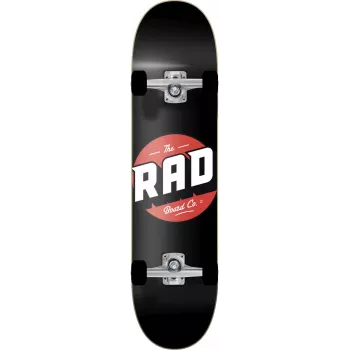 Skateboard completo RAD Logo 8.125 preto