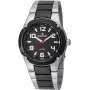 Relógio de homem RADIANT RA318201 (48 mm) - aço inoxidável, mostrador preto, quartzo analógico