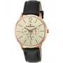 RADIANT relógio de homem RA415605 43mm aço inoxidável mostrador preto