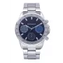 RADIANT relógio para homem RA604702 (45mm) – bracelete milanesa em aço inoxidável, mostrador preto