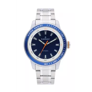 Relógio de Pulso de Homem RADIANT RA494201 Analógico de Quartzo 47mm Prateado em Aço Inoxidável