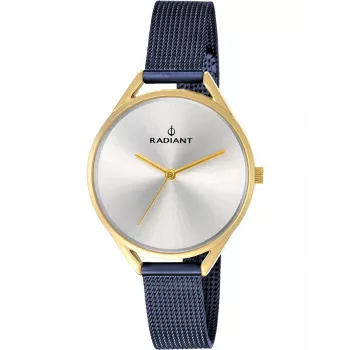 Relógio de pulso de quartzo de mulher RADIANT RA432211 34mm aço inoxidável