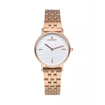 RADIANT relógio de mulher RA527202 32mm aço inoxidável quartzo