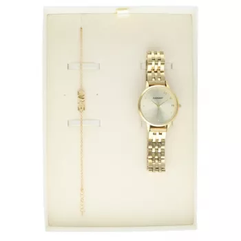Relógio de mulher Radiant quartzo RA609202PT - relógio analógico 33mm em aço inoxidável tom ouro rosa