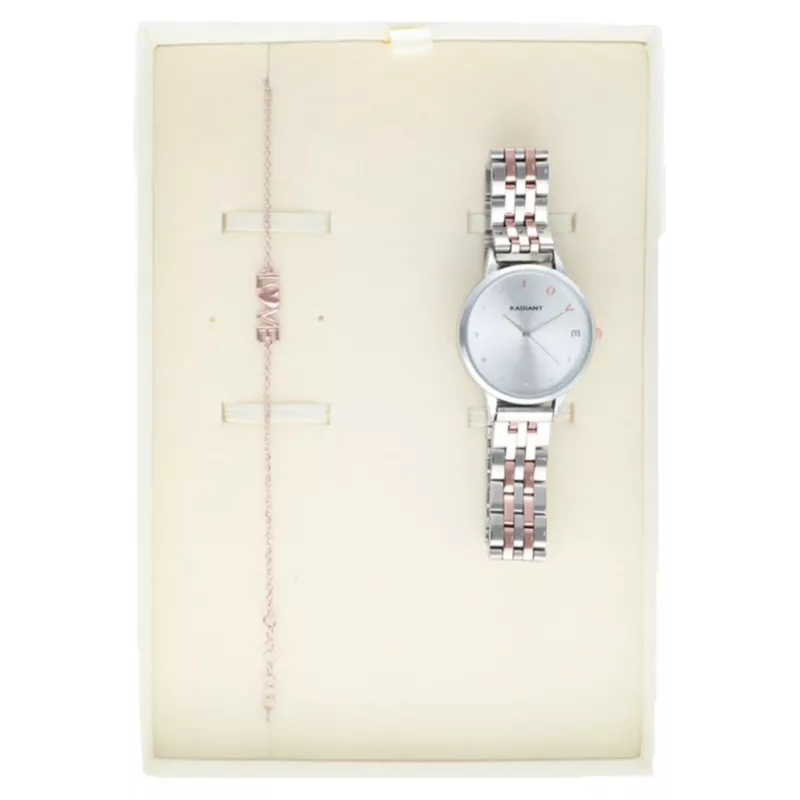 Relógio de mulher RADIANT RA609203PT 33 mm prateado ouro rosa