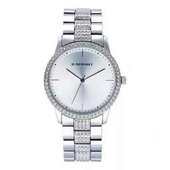 Relógio Radiant mulher RA621201 38mm bracelete milanesa aço inoxidável prateado quartzo analógico
