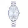 RADIANT relógio para senhora RA642201 35mm bracelete milanesa em aço inoxidável prateada analógico de quartzo