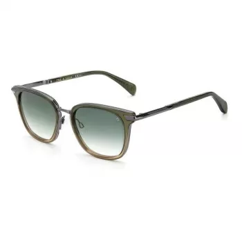 Óculos de sol unissexo RAG&BONE RNB6000S1ED1E formato quadrado Havana tartaruga 52mm