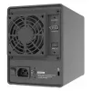 Caixa RAIDON GR5640-SBA31 para 4 baías SATA HDD/SSD USB 3.1 Gen 2 eSATA RAID por hardware