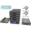 Caixa RAIDON GR5640-SBA31 para 4 baías SATA HDD/SSD USB 3.1 Gen 2 eSATA RAID por hardware