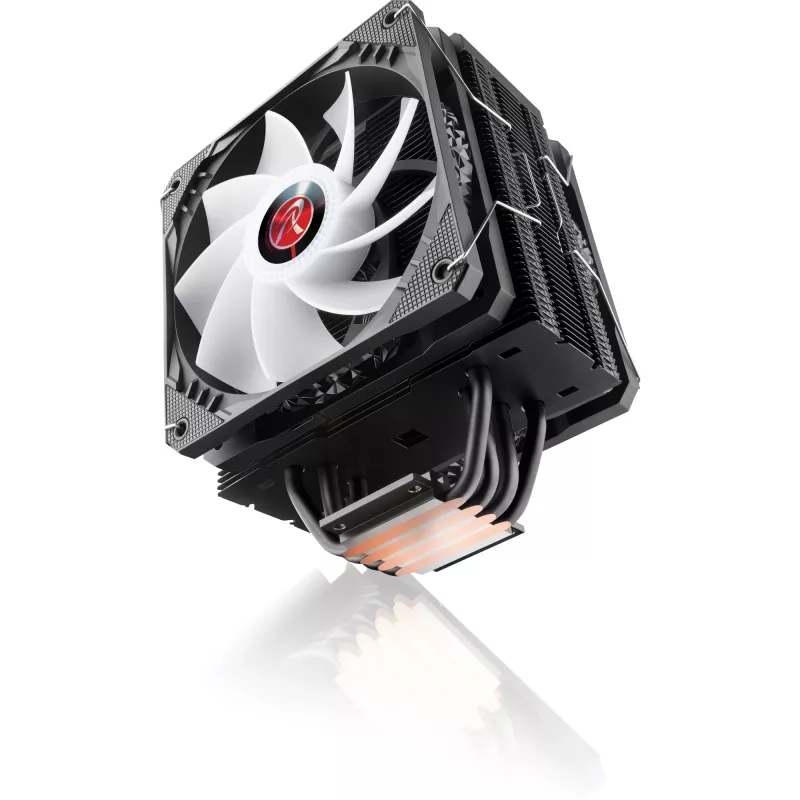 RAIJINTEK ELEOS 12 DUO RBW 120 mm refrigeração líquida All-in-One para CPU, Preto