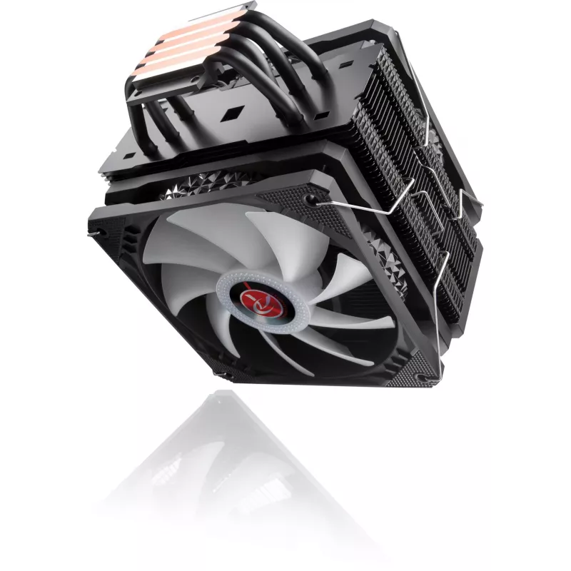 RAIJINTEK ELEOS 12 DUO RBW 120 mm refrigeração líquida All-in-One para CPU, Preto