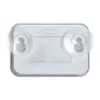 Temporizador de casa de banho RAINPOINT BALDRTHERM B0549STH com monitor de temperatura e humidade, proteção contra salpicos IP24, contagem decrescente/crescente, retroiluminação LCD, ventosa/suporte/montagem na parede