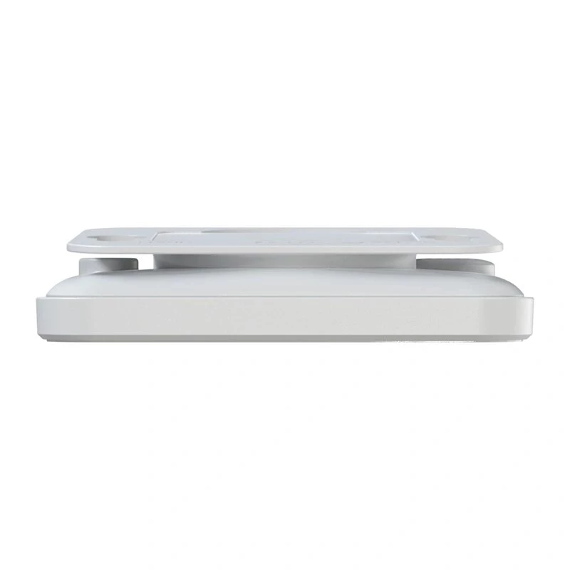 Temporizador de casa de banho RAINPOINT BALDRTHERM B0549STH com monitor de temperatura e humidade, proteção contra salpicos IP24, contagem decrescente/crescente, retroiluminação LCD, ventosa/suporte/montagem na parede