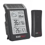 RAINPOINT BALDRTHERM B0596WT2H2P-V1 Estação meteorológica solar com sensor exterior sem fios, preto