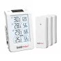 Termohigrómetro RAINPOINT BALDRTHERM B0598 de 3 canais com retroiluminação automática
