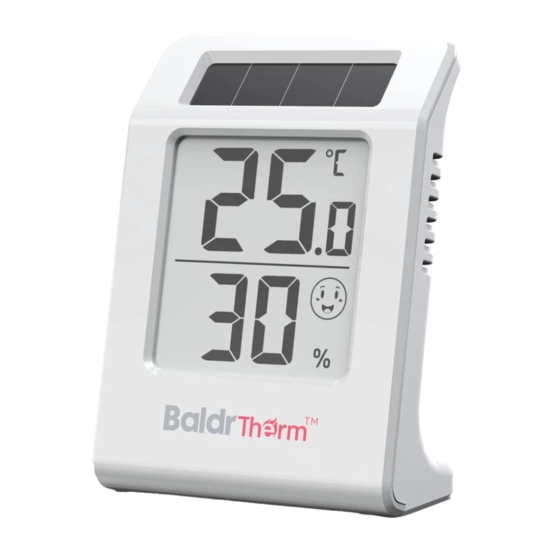 Termohigrómetro solar RAINPOINT BALDRTHERM E0587TH com sensor exterior sem fios