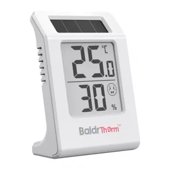 Termohigrómetro solar RAINPOINT BALDRTHERM E0587TH com sensor exterior sem fios