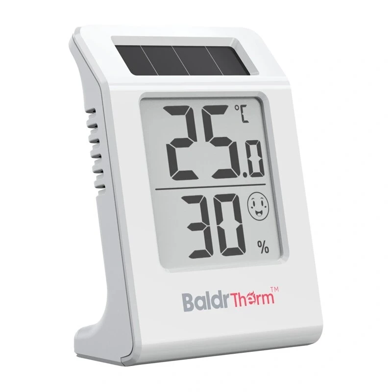 Termohigrómetro solar RAINPOINT BALDRTHERM E0587TH com sensor exterior sem fios