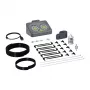 Conjunto de rega RainPoint IK149 para plantas em vaso - sistema de rega gota a gota automático para 10 vasos, alimentação USB/pilhas, ecrã LCD