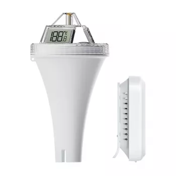 Termómetro de piscina RainPoint com gateway HCS565ARF+HCS015T2H