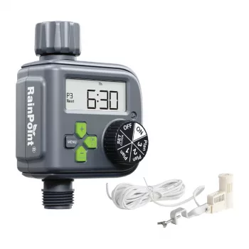 Controlador de rega com sensor de chuva RainPoint