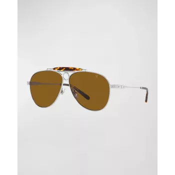 Óculos de sol de homem RALPH LAUREN RL70789001336 preto mate cinzento degradê 61/18/137 mm