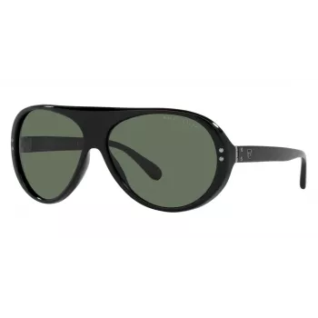 Óculos de sol de homem RALPH LAUREN RL8194-500171 preto em acetato cinzento policarbonato 60/13/135 mm