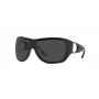 Óculos de sol Ralph Lauren mulher Cat-Eye RL8189Q500187 preto brilhante cinzento 54mm