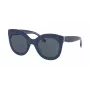 Óculos de sol Ralph Lauren PH4148-578787 para mulher armação em acetato Havana lentes castanhas degradê 49 mm