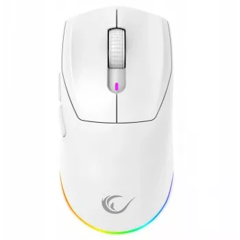 Rato gaming Rampage Prote M5 24000 DPI RGB LED 1kHz branco