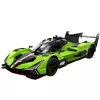 Carro de corrida RC Rastar Lamborghini SC63 com controlo remoto verde 1:14