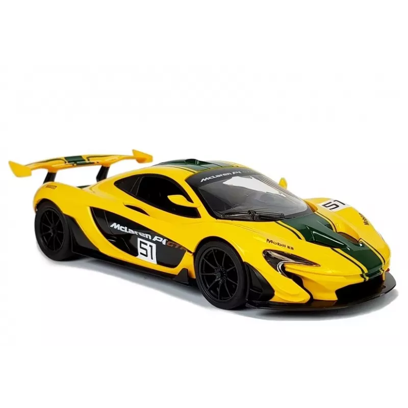 Carro de controlo remoto RASTAR McLaren P1 GTR 1:14 amarelo