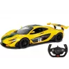Carro de controlo remoto RASTAR McLaren P1 GTR 1:14 amarelo