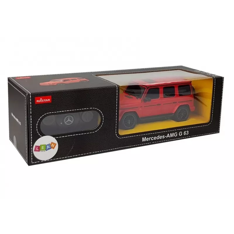 RASTAR Mercedes AMG G63 Carro telecomandado RC vermelho 1:24