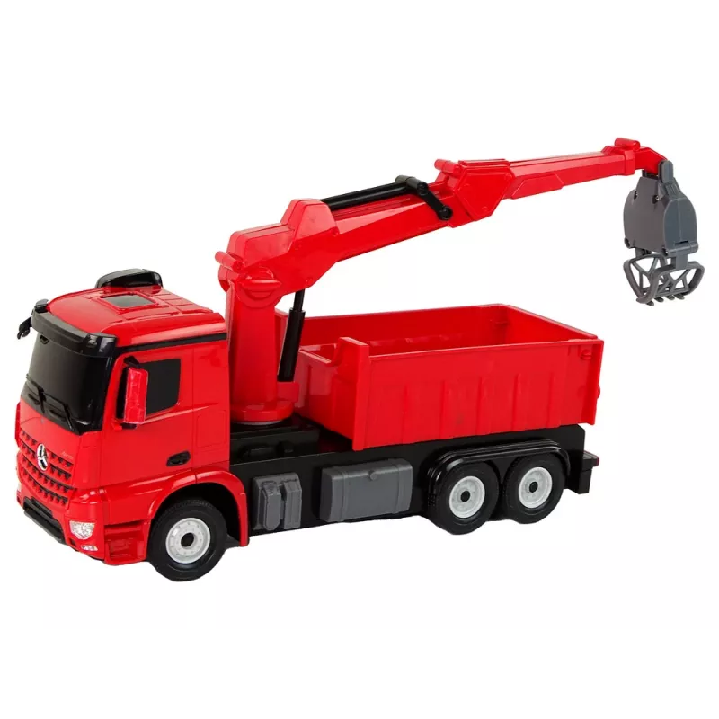 RASTAR Mercedes-Benz Camião de reboque vermelho 15276