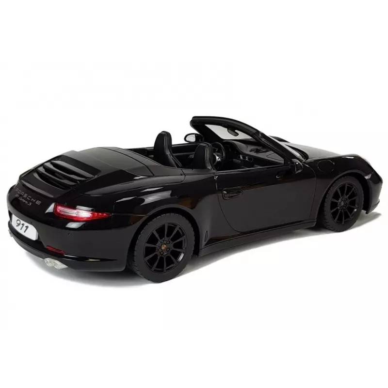 Carro de controlo remoto RASTAR Porsche 911 Carrera S 1:12 preto