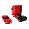 RASTAR Camião de reboque R/C Mercedes-Benz 1:26 vermelho