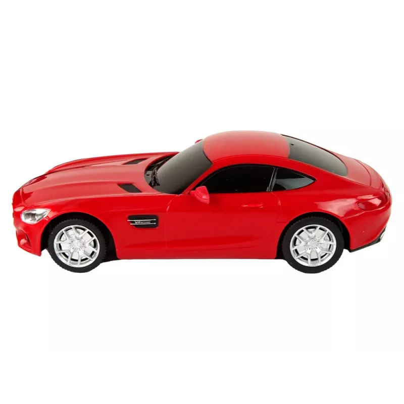 RASTAR Camião de reboque R/C Mercedes-Benz 1:26 vermelho