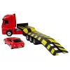RASTAR Camião de reboque R/C Mercedes-Benz 1:26 vermelho